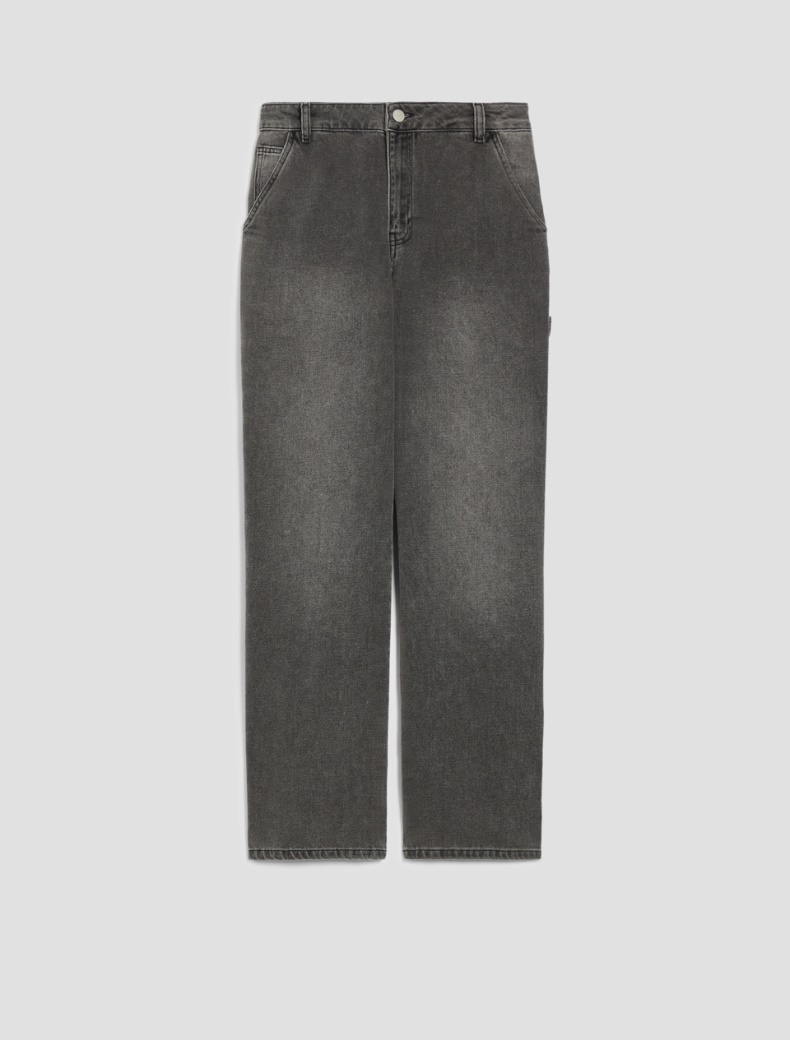 Cargo jeans - GREY - pennyblack