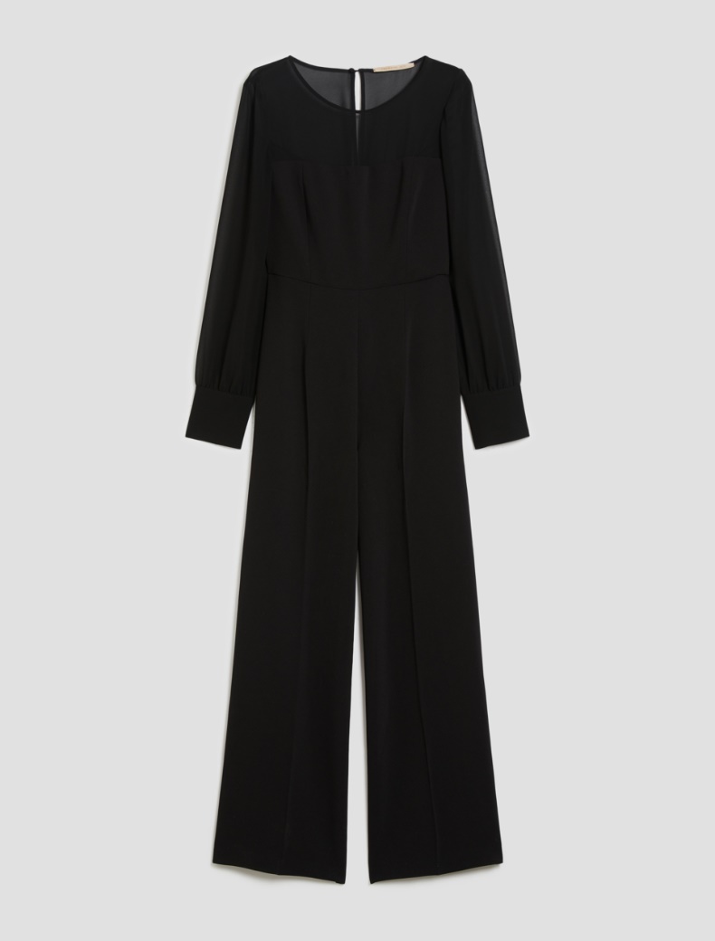 Cady and georgette jumpsuit - BLACK - pennyblack