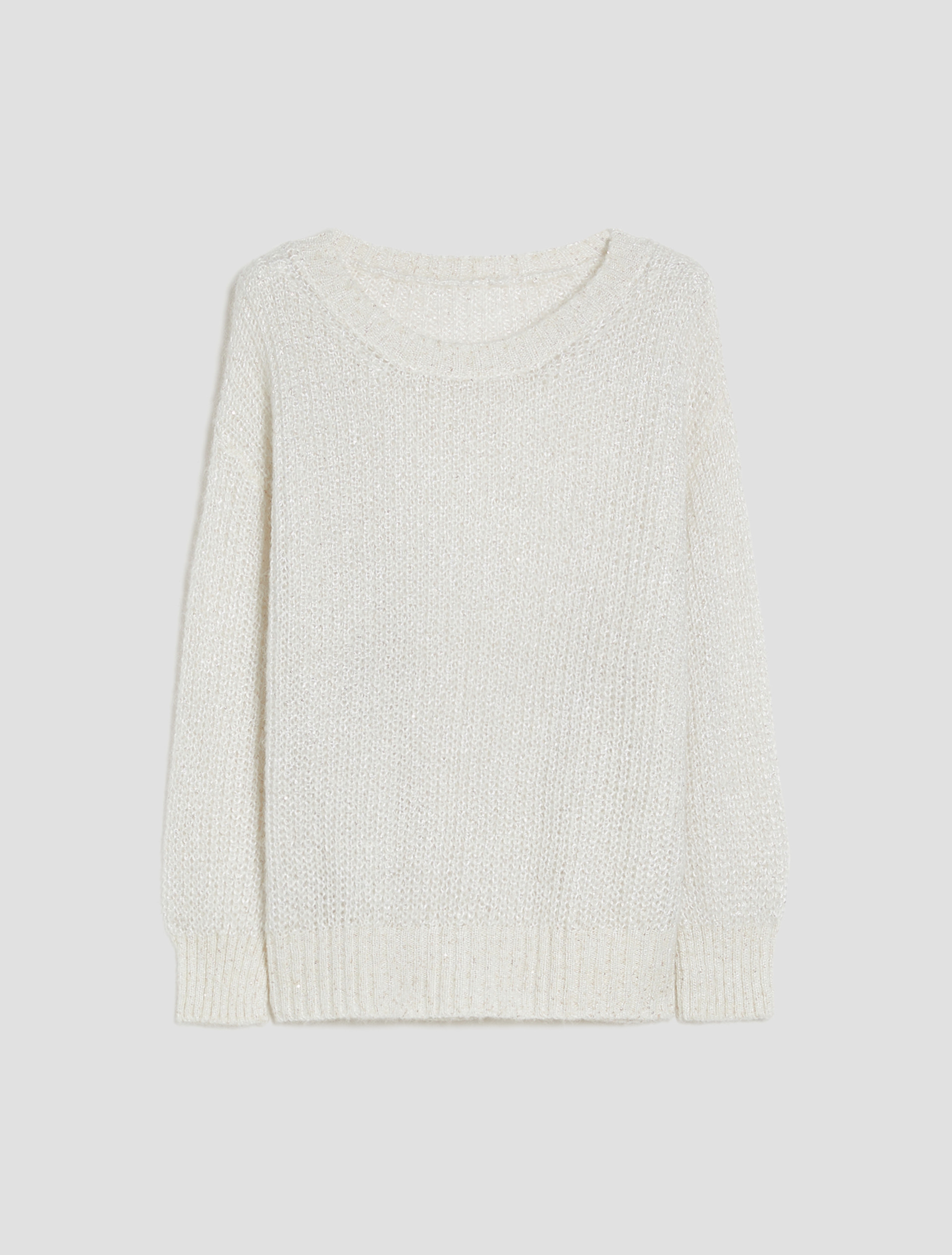 Micro-sequin sweater - CREAM - pennyblack