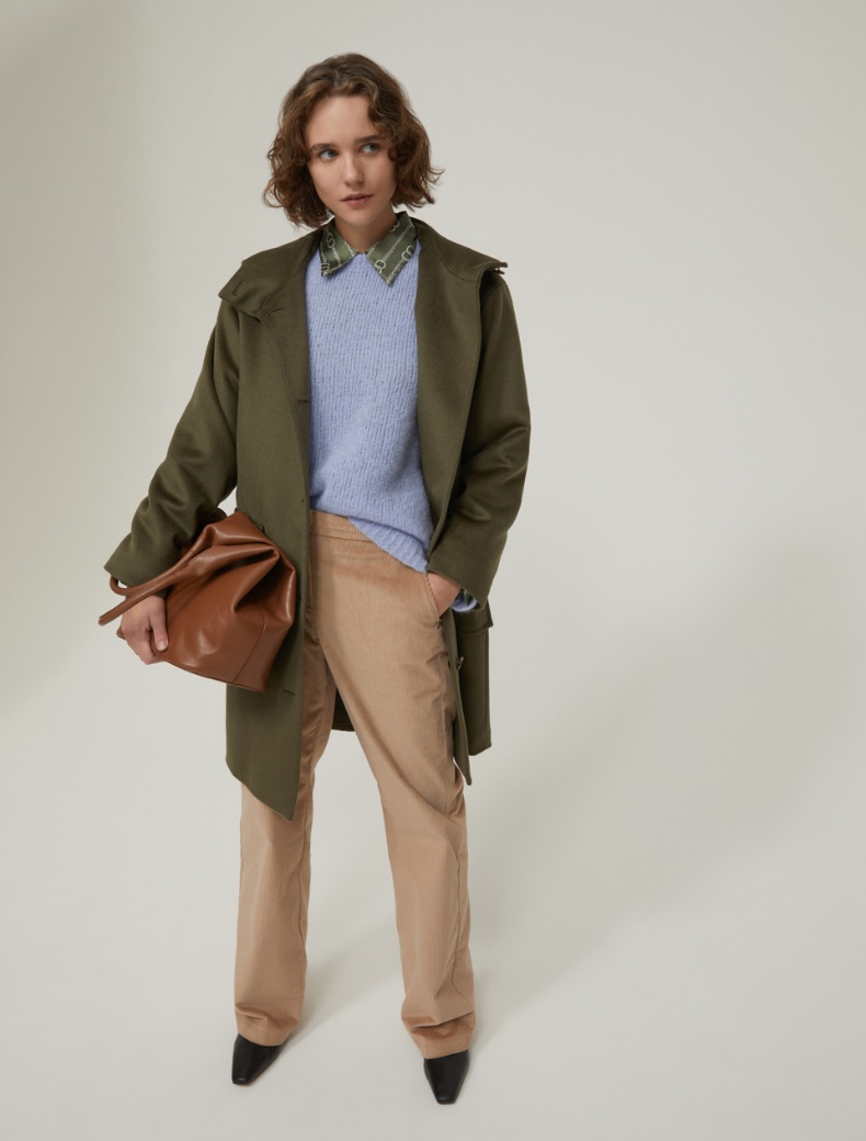 Relaxed-fit mohair-blend sweater - LIGHT BLUE - pennyblack