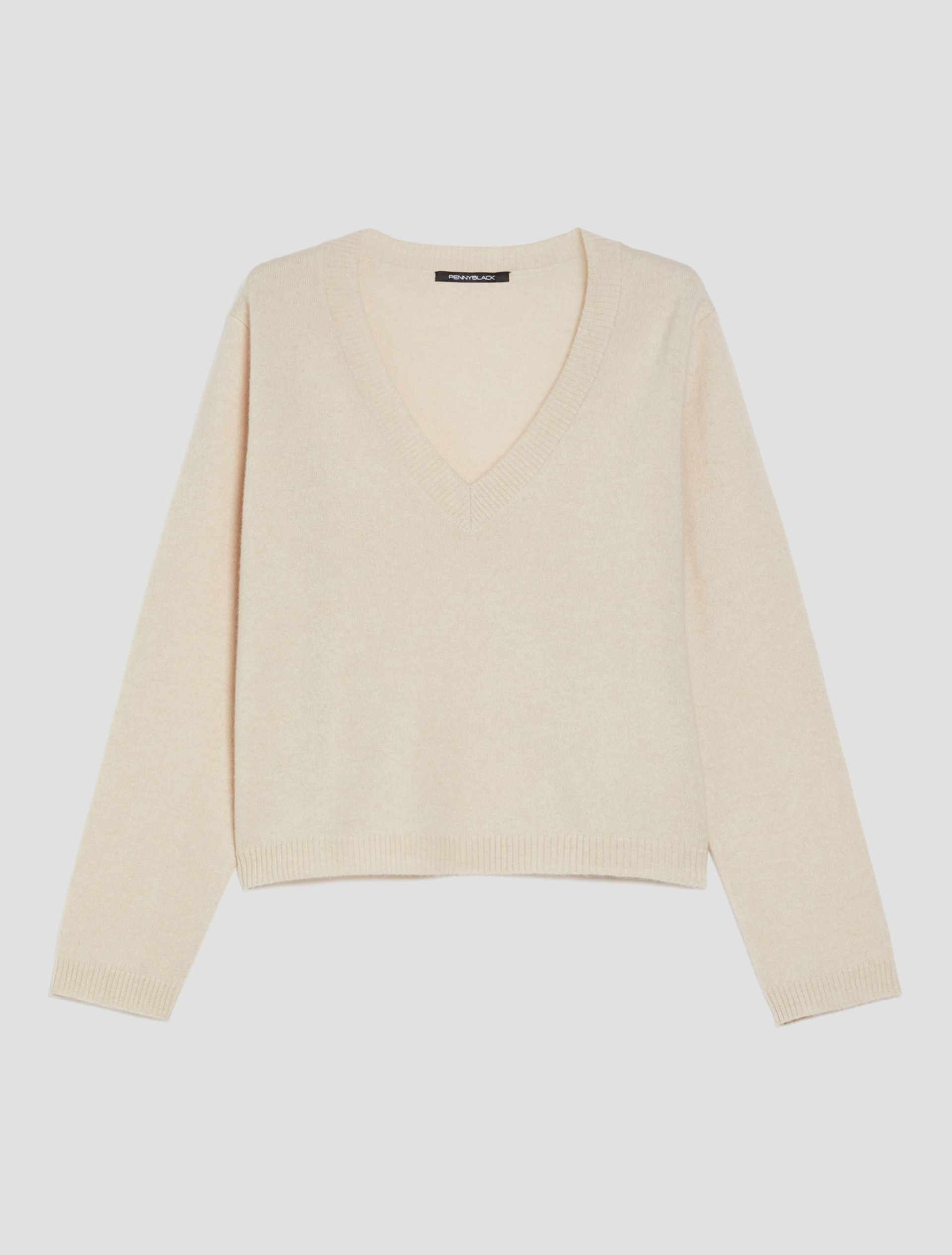 Pure cashmere sweater - BEIGE - pennyblack