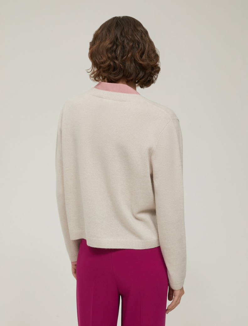 Pure cashmere sweater - BEIGE - pennyblack