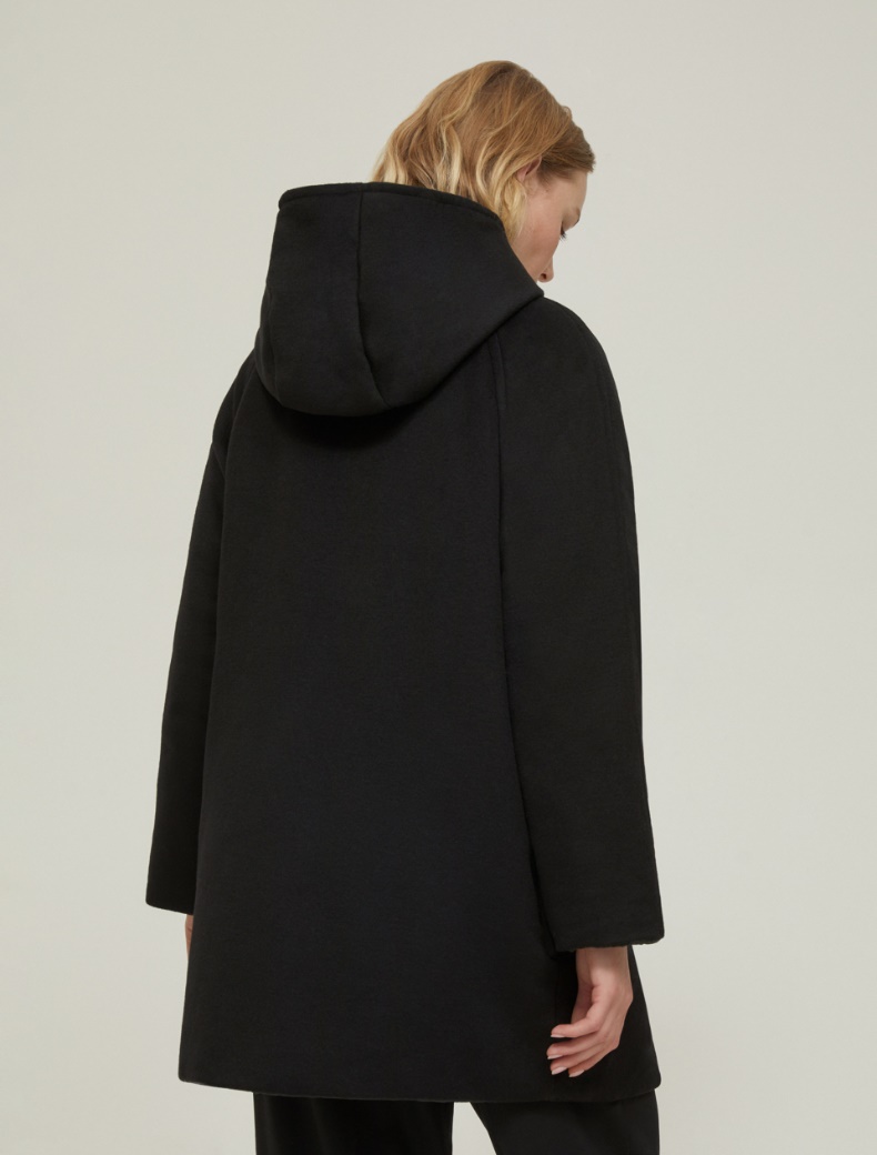 Reversible padded coat - BLACK - pennyblack
