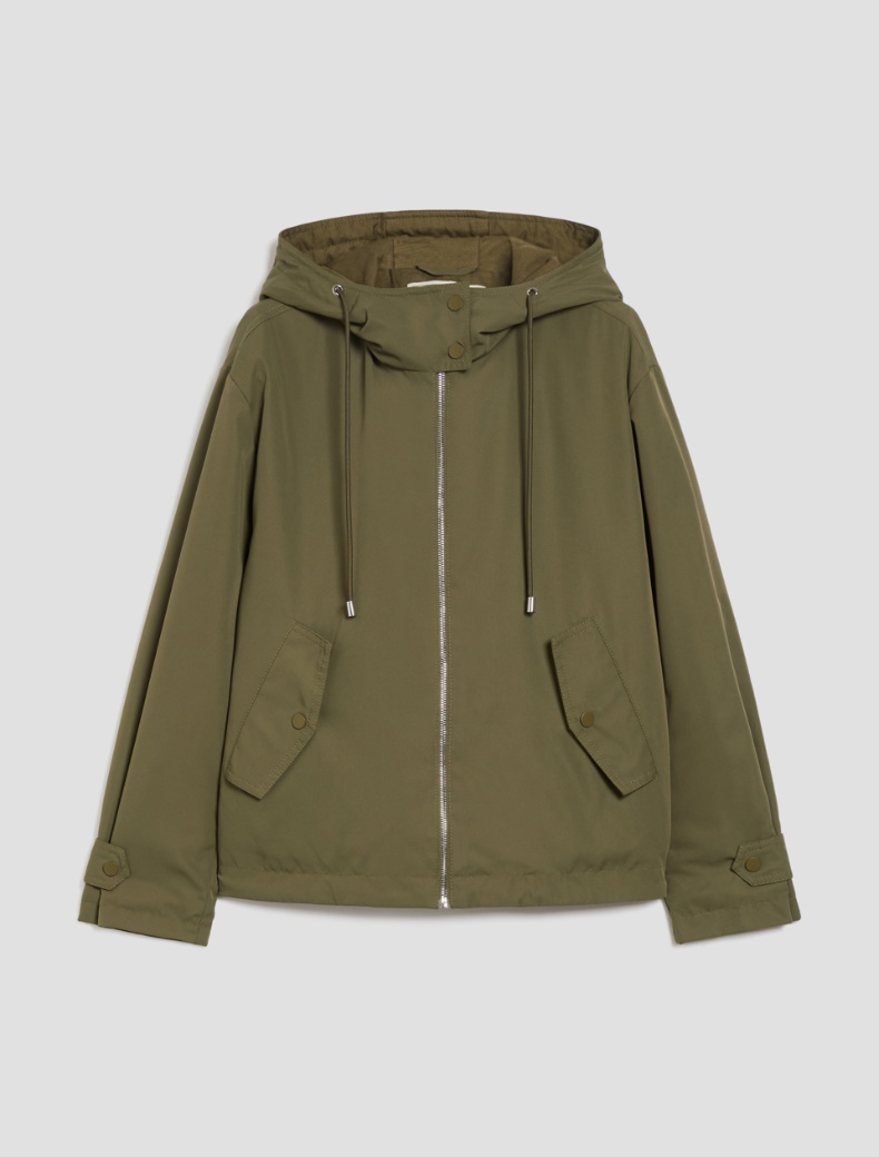 Hooded padded jacket - KAKI - pennyblack