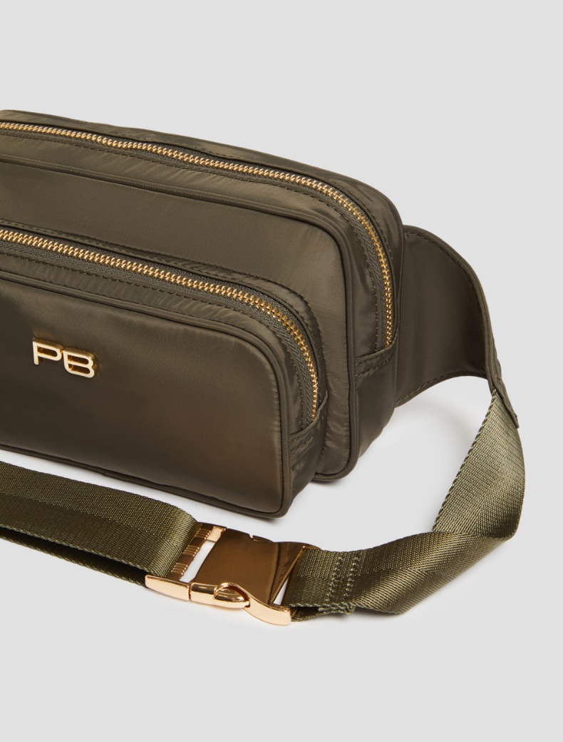 Technical fabric belt bag - KAKI - pennyblack