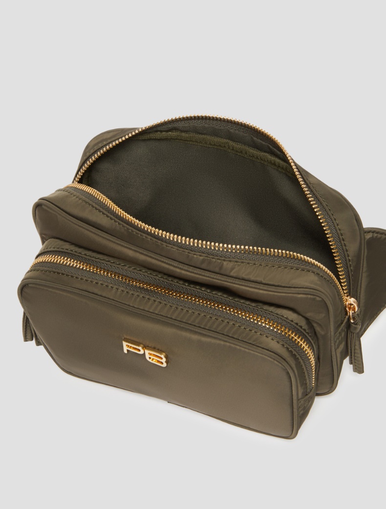 Technical fabric belt bag - KAKI - pennyblack