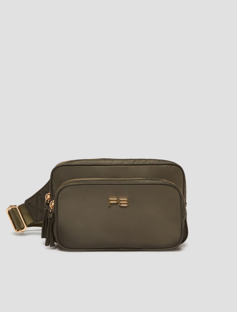 Technical fabric belt bag - KAKI - pennyblack