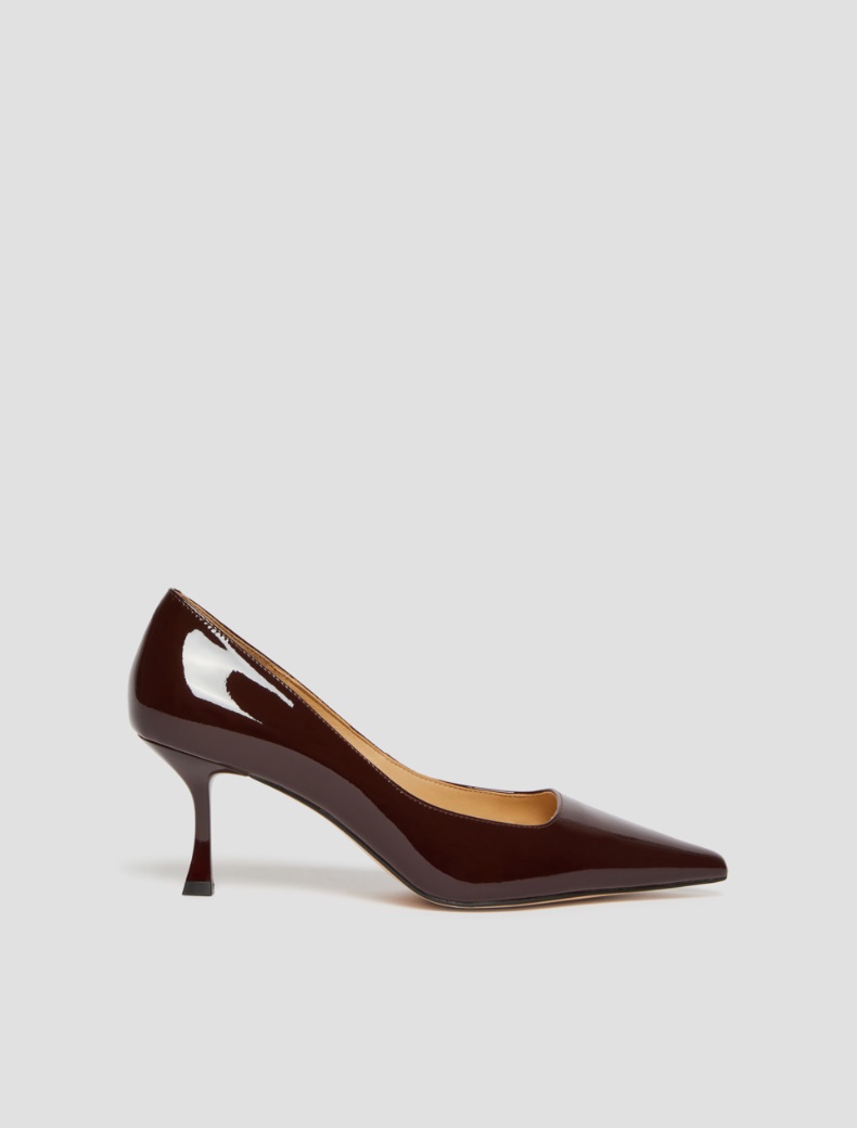 Leather pumps - BORDEAUX - pennyblack