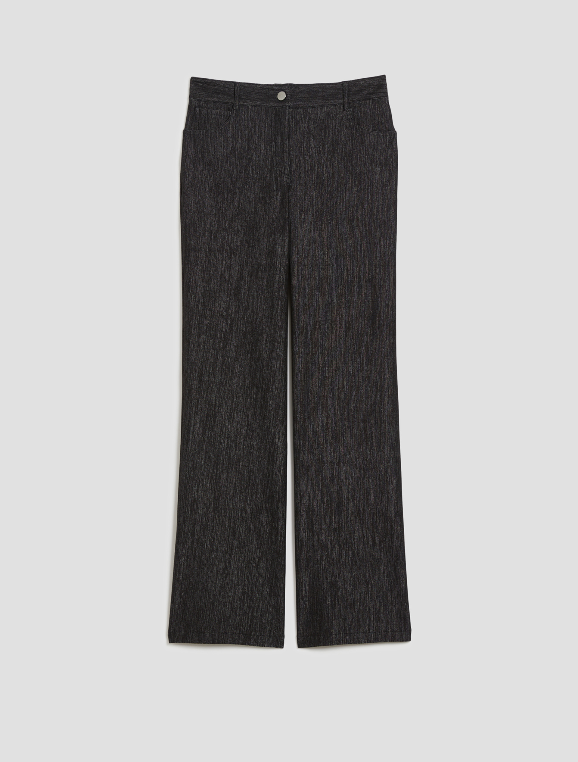 Jersey straight-leg jeans - BLACK - pennyblack