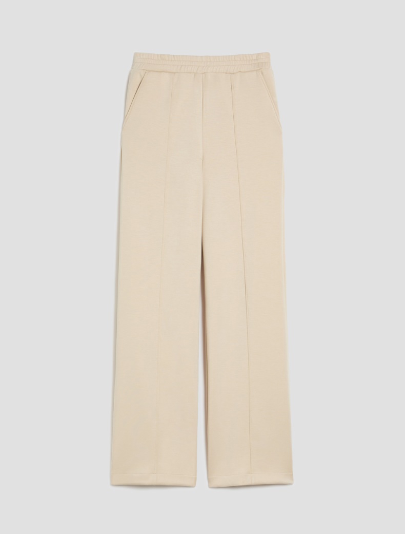 Wide-fit fleece joggers - VANILLA - pennyblack