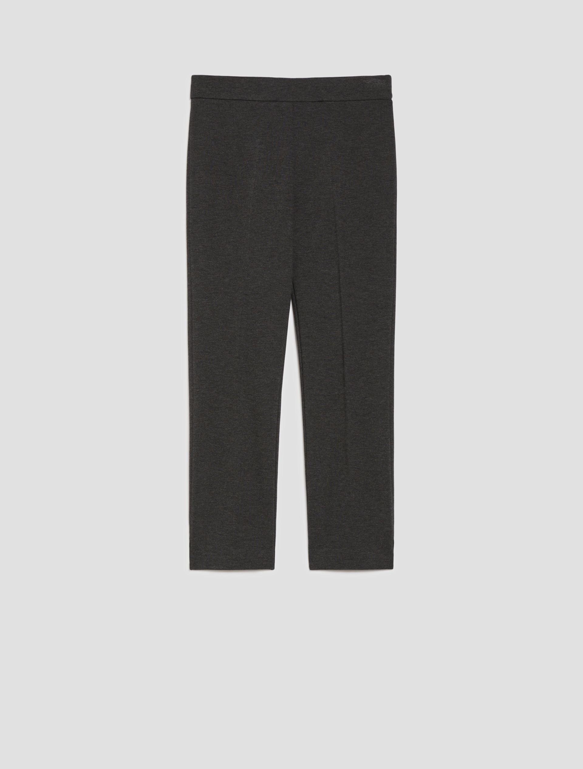 Pantaloni slim fit in jersey - GRIGIO MELANGE - pennyblack