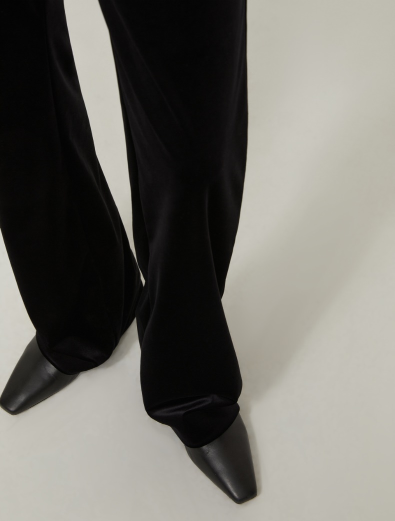 Nappa leather ankle boots - BLACK - pennyblack