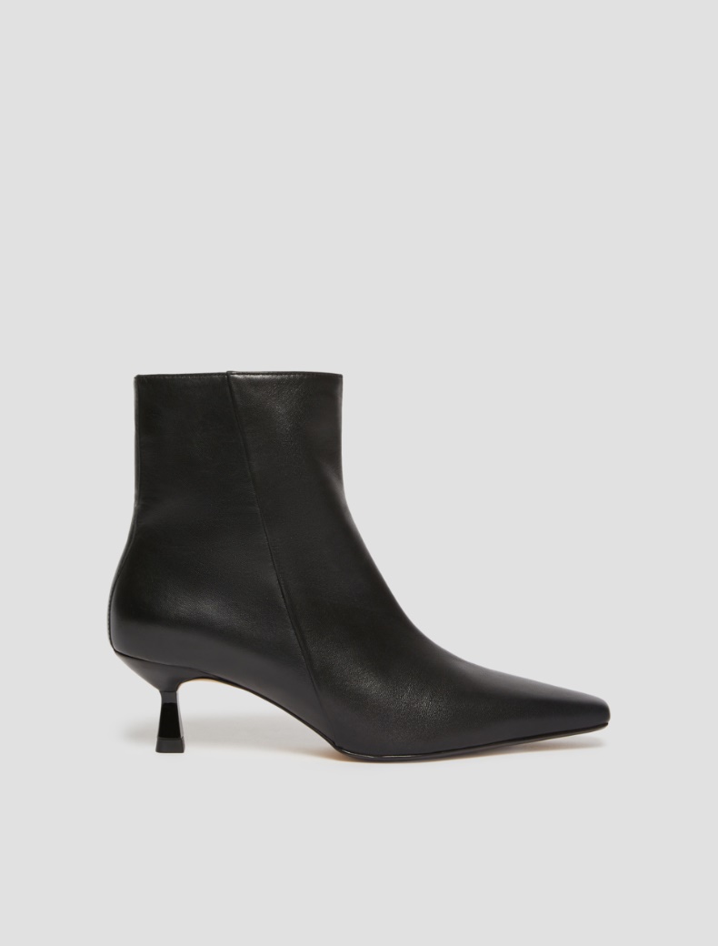 Nappa leather ankle boots - BLACK - pennyblack