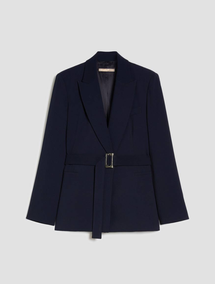 Cady blazer with belt - NAVY - Pennyblack - 2