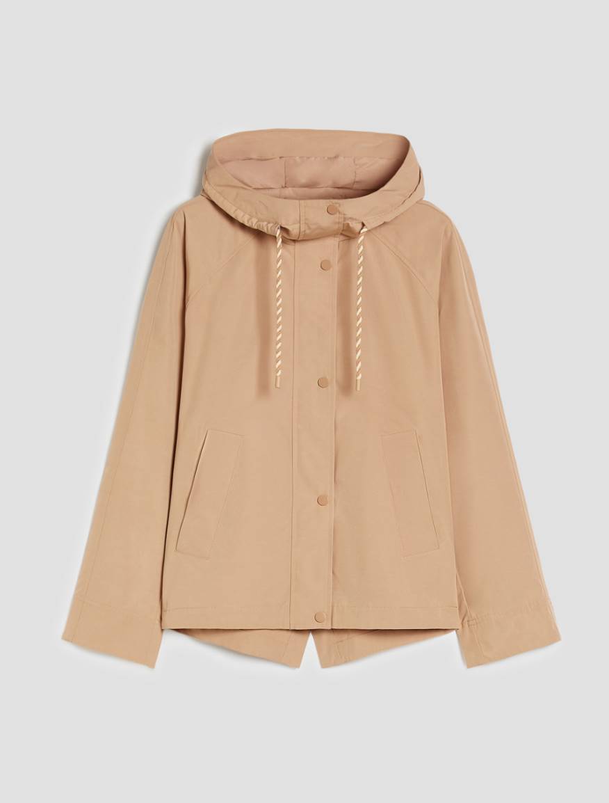 Water-repellent fabric jacket - CAMEL - Pennyblack - 2