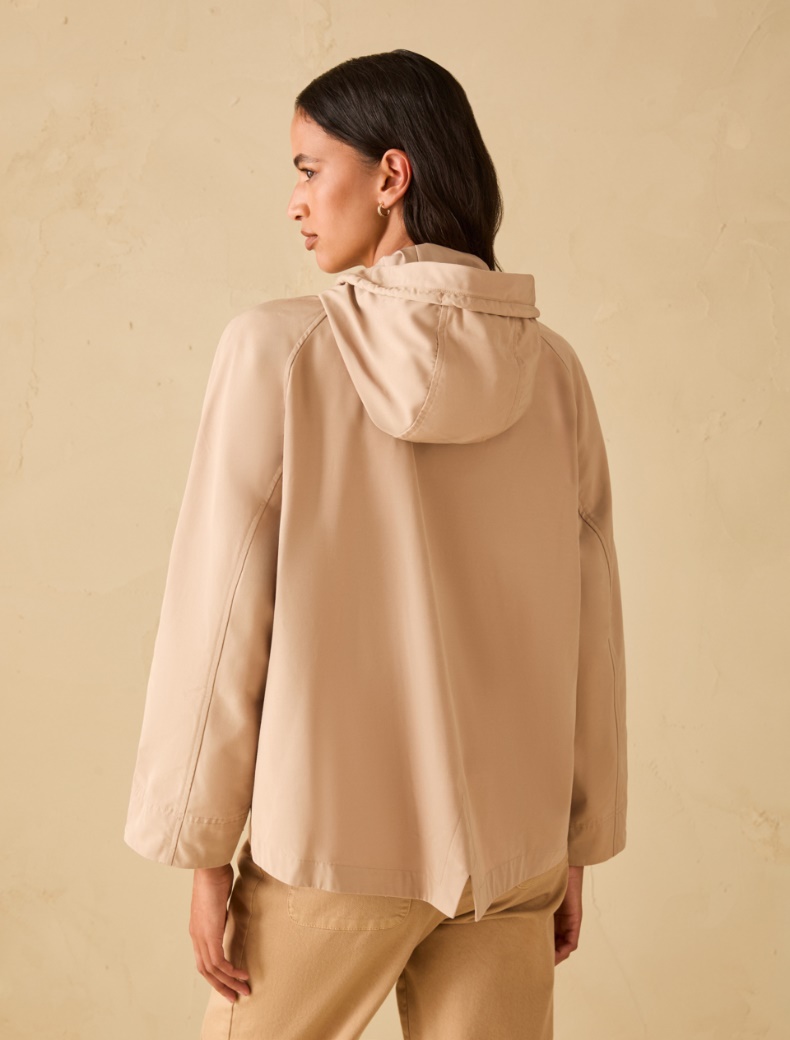 Water-repellent fabric jacket - CAMEL - pennyblack