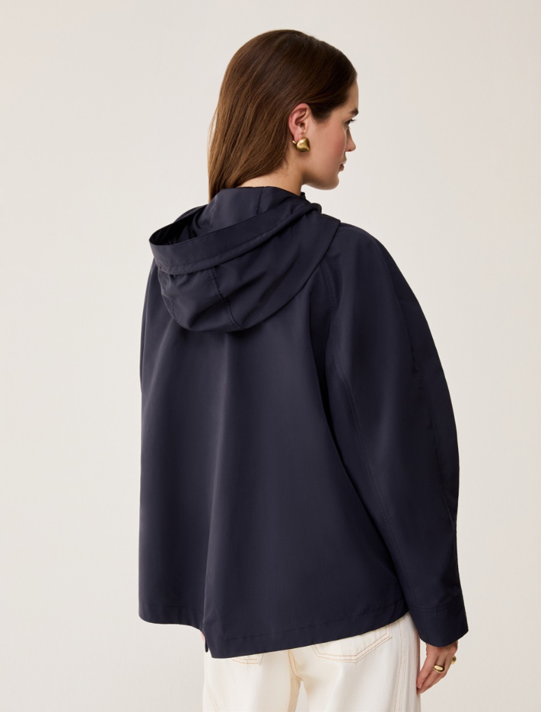 Water-repellent fabric jacket - NAVY - pennyblack