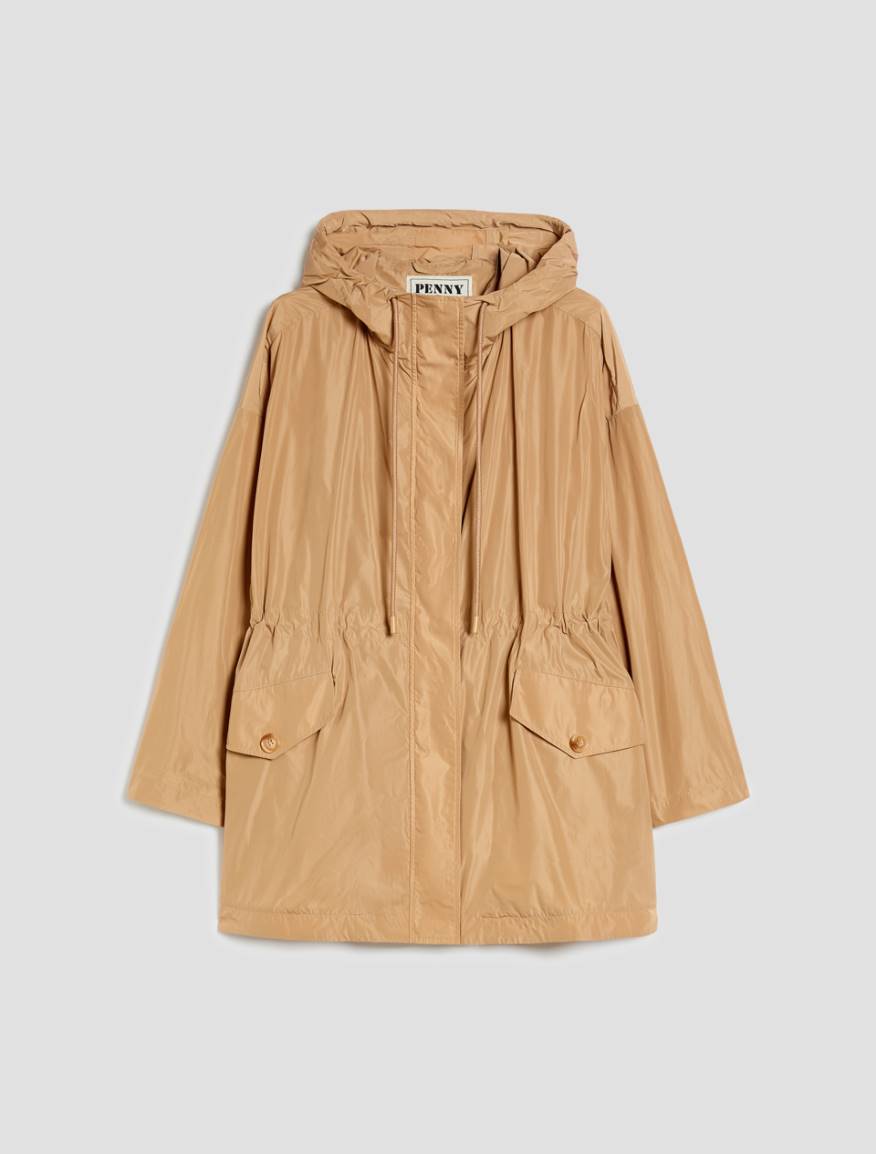 Lightweight water-repellent parka - CAMEL - Pennyblack - 2