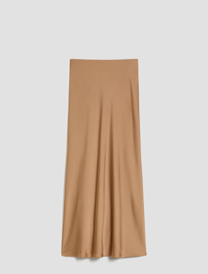 Double satin skirt - SAND - Pennyblack - 2