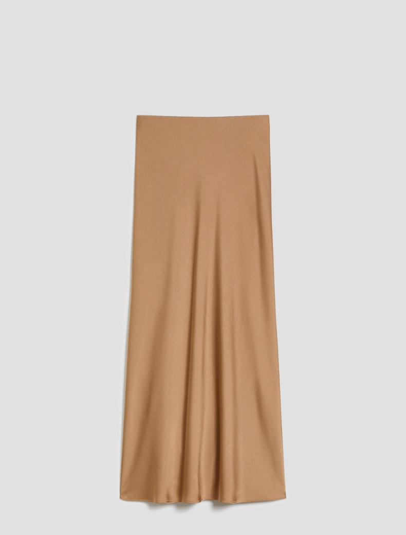 Double satin skirt - SAND - pennyblack