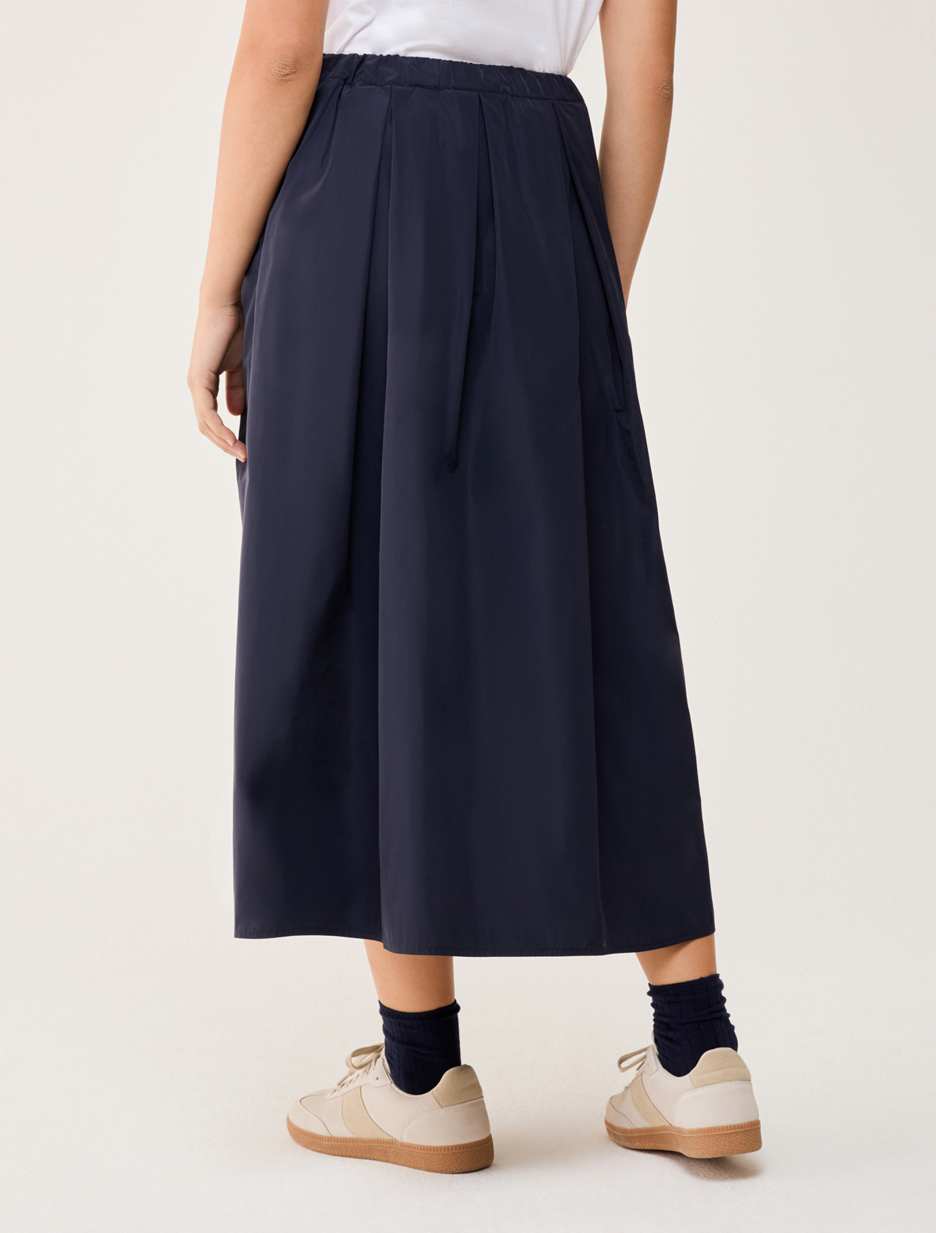 Technical fabric skirt - NAVY - pennyblack