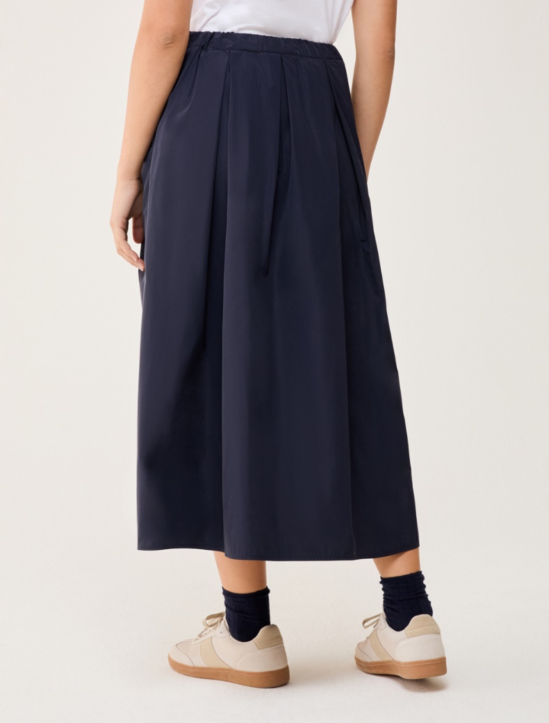 Technical fabric skirt - NAVY - pennyblack