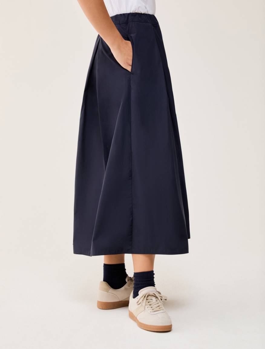 Technical fabric skirt - NAVY - Pennyblack - 4