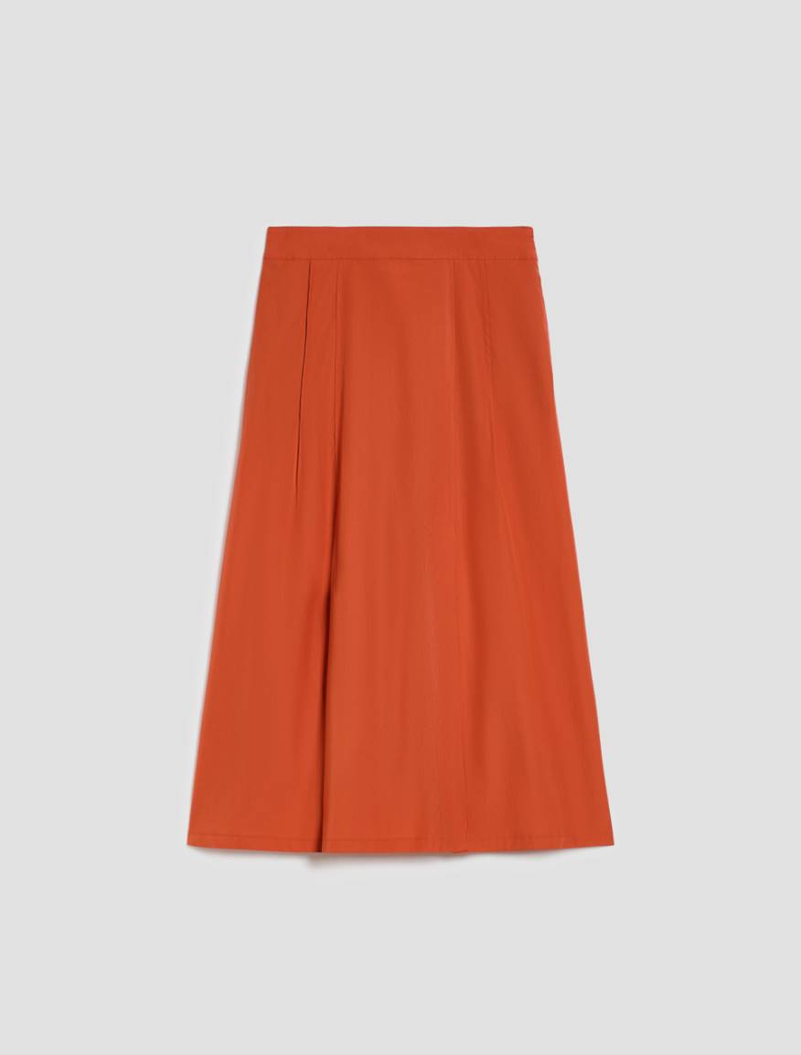 Poplin midi skirt - LOBSTER - Pennyblack - 2
