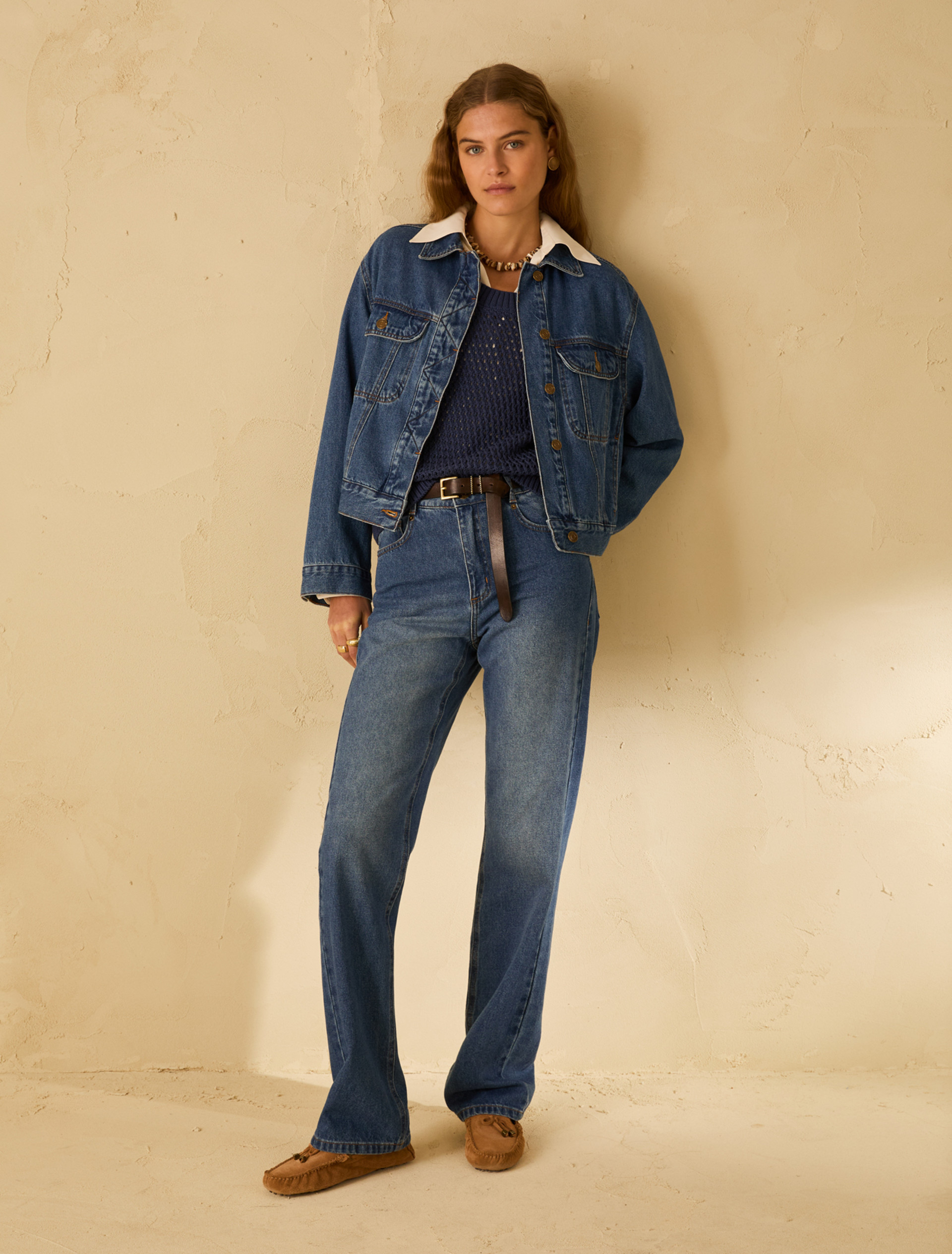 Crêpe de Chine blouse - IVORY - pennyblack