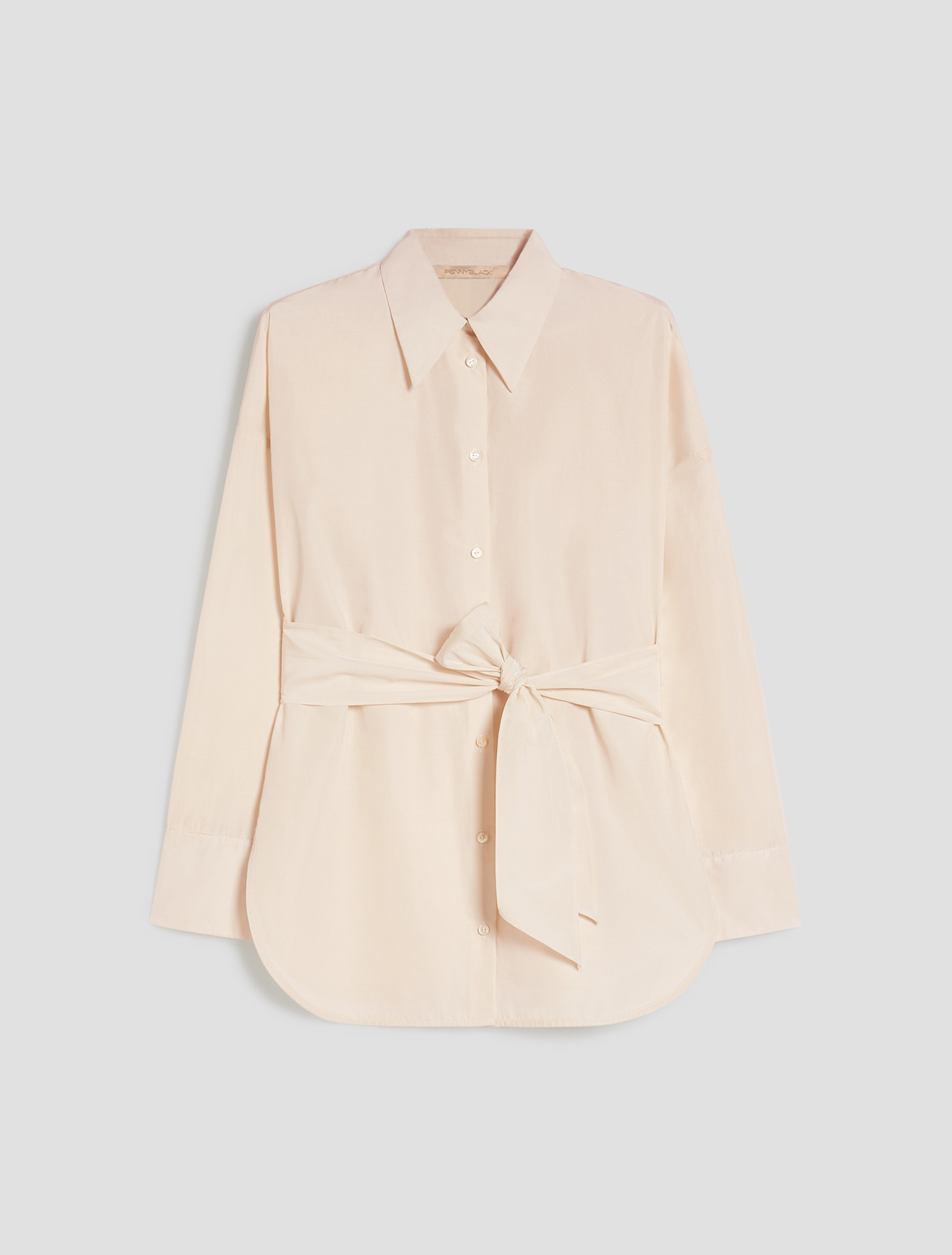 Taffeta shirt - IVORY - pennyblack