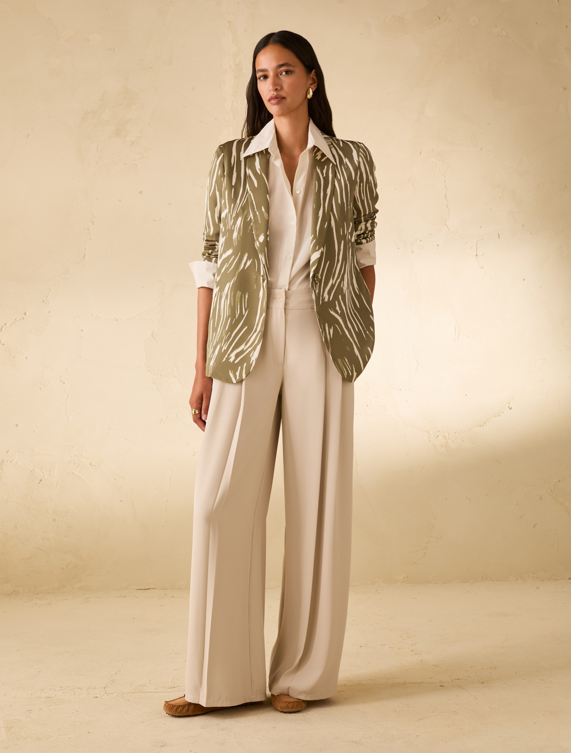 Taffeta shirt - IVORY - pennyblack