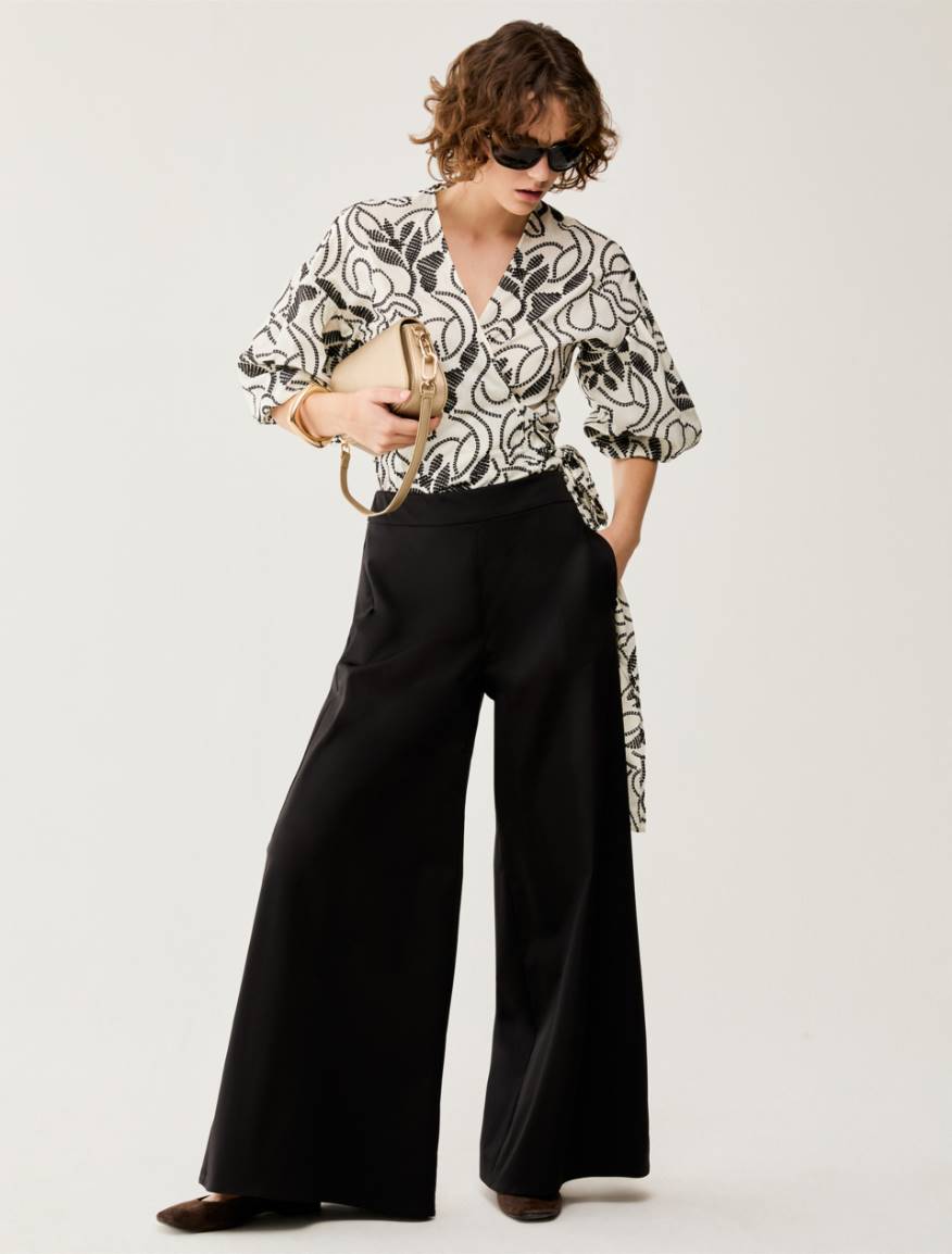 Blouse in embroidered muslin - IVORY - Pennyblack - 5
