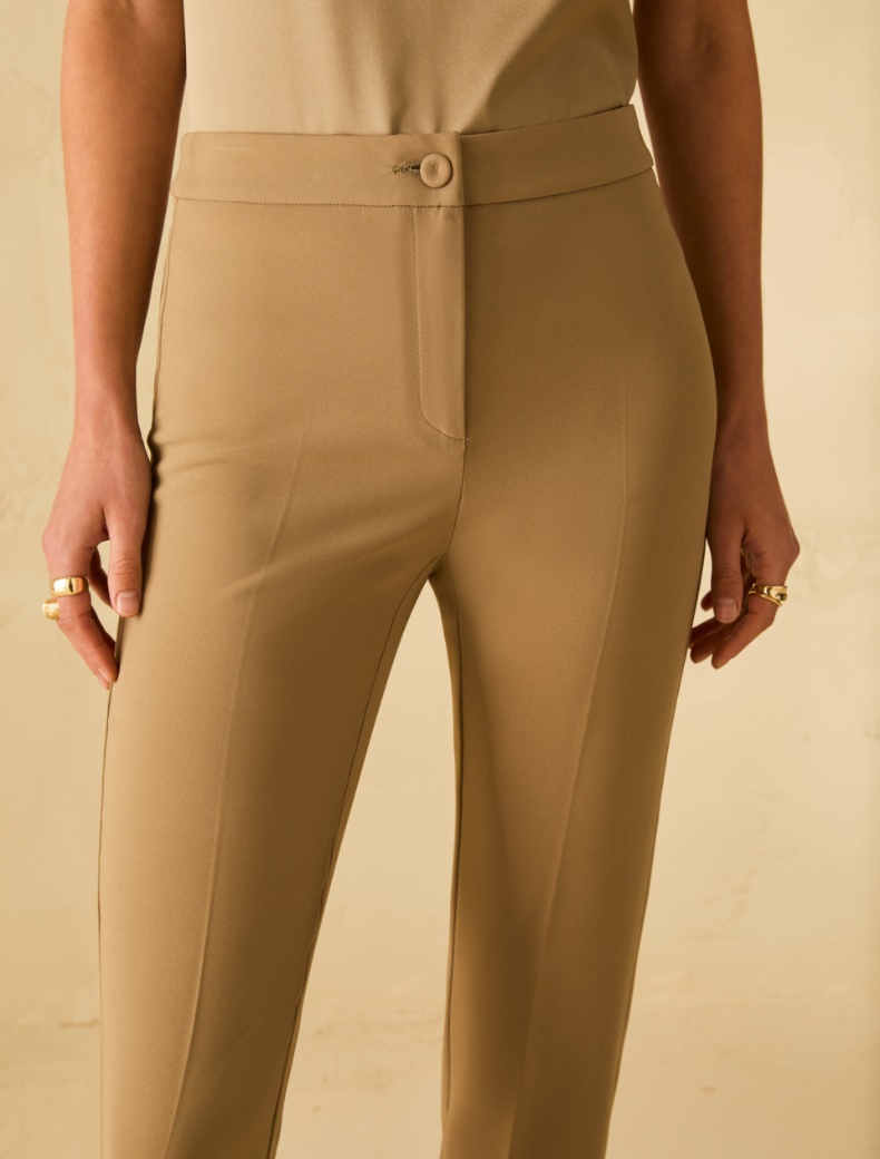 Skinny cady trousers - SAGE - pennyblack
