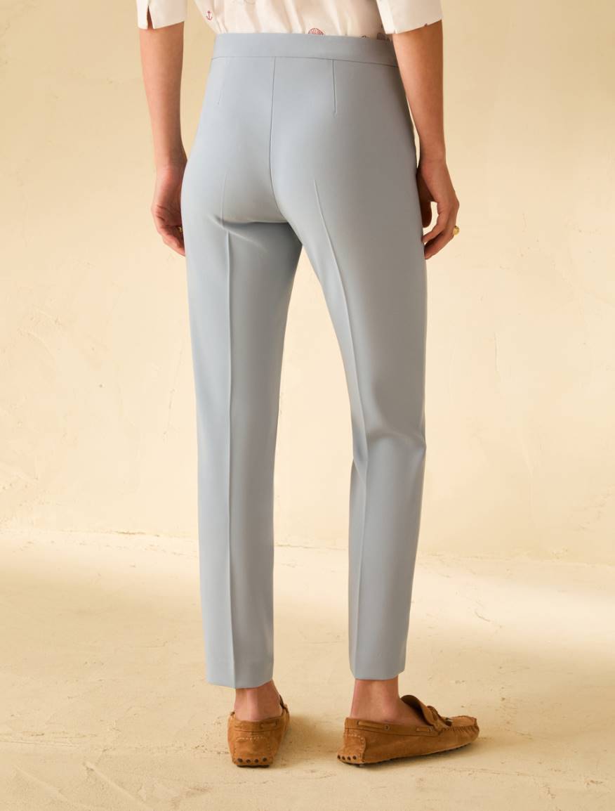 Skinny cady trousers - LIGHT BLUE - Pennyblack - 3