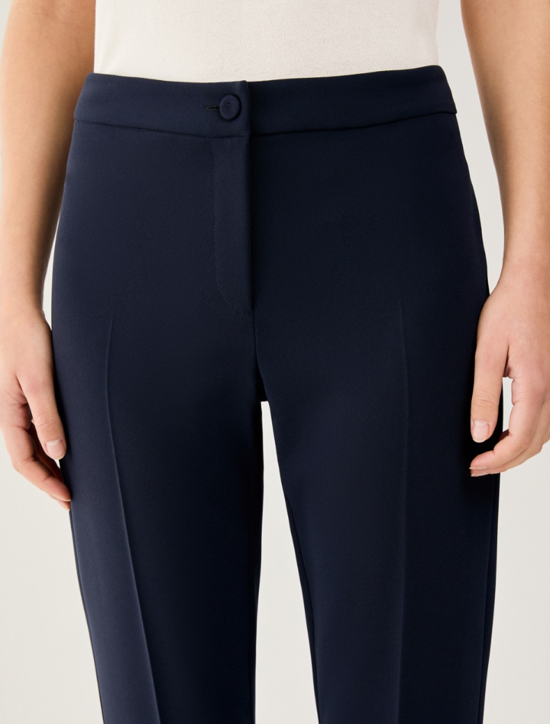 Skinny cady trousers - NAVY - pennyblack