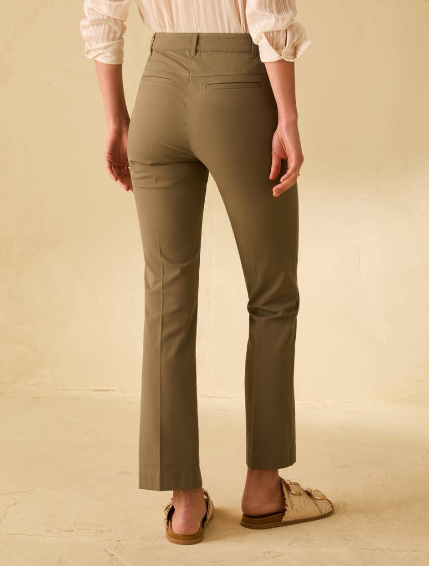 Mini-flared trousers - KAKI - Pennyblack - 3
