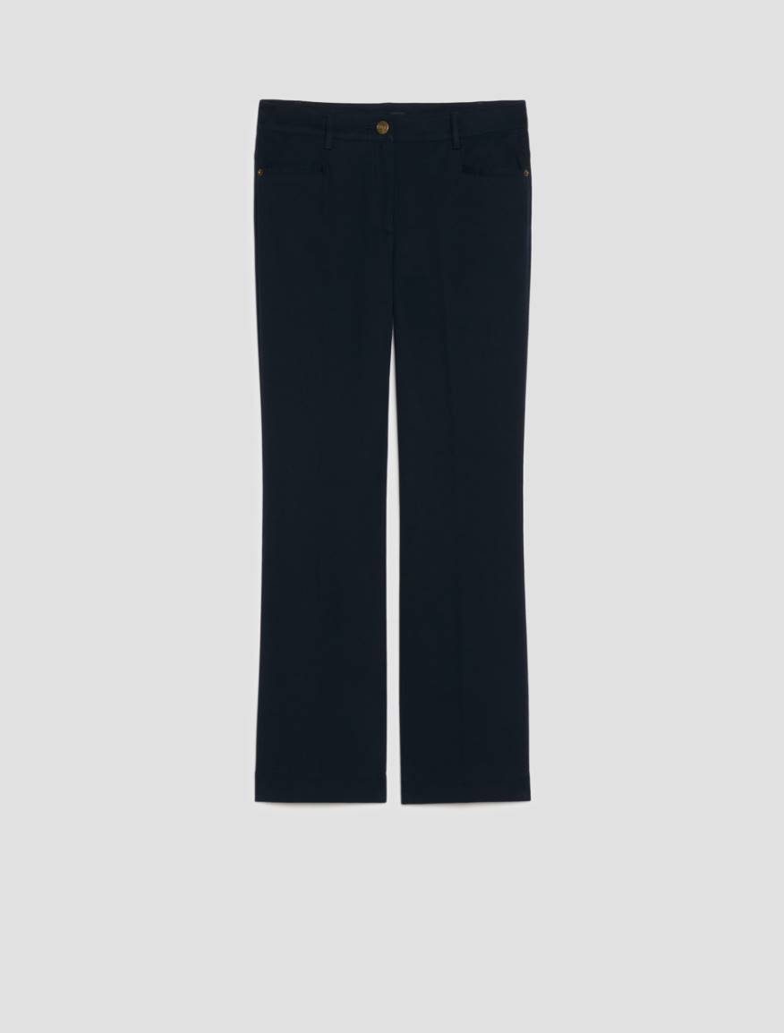 Mini-flared trousers - NAVY - Pennyblack - 2