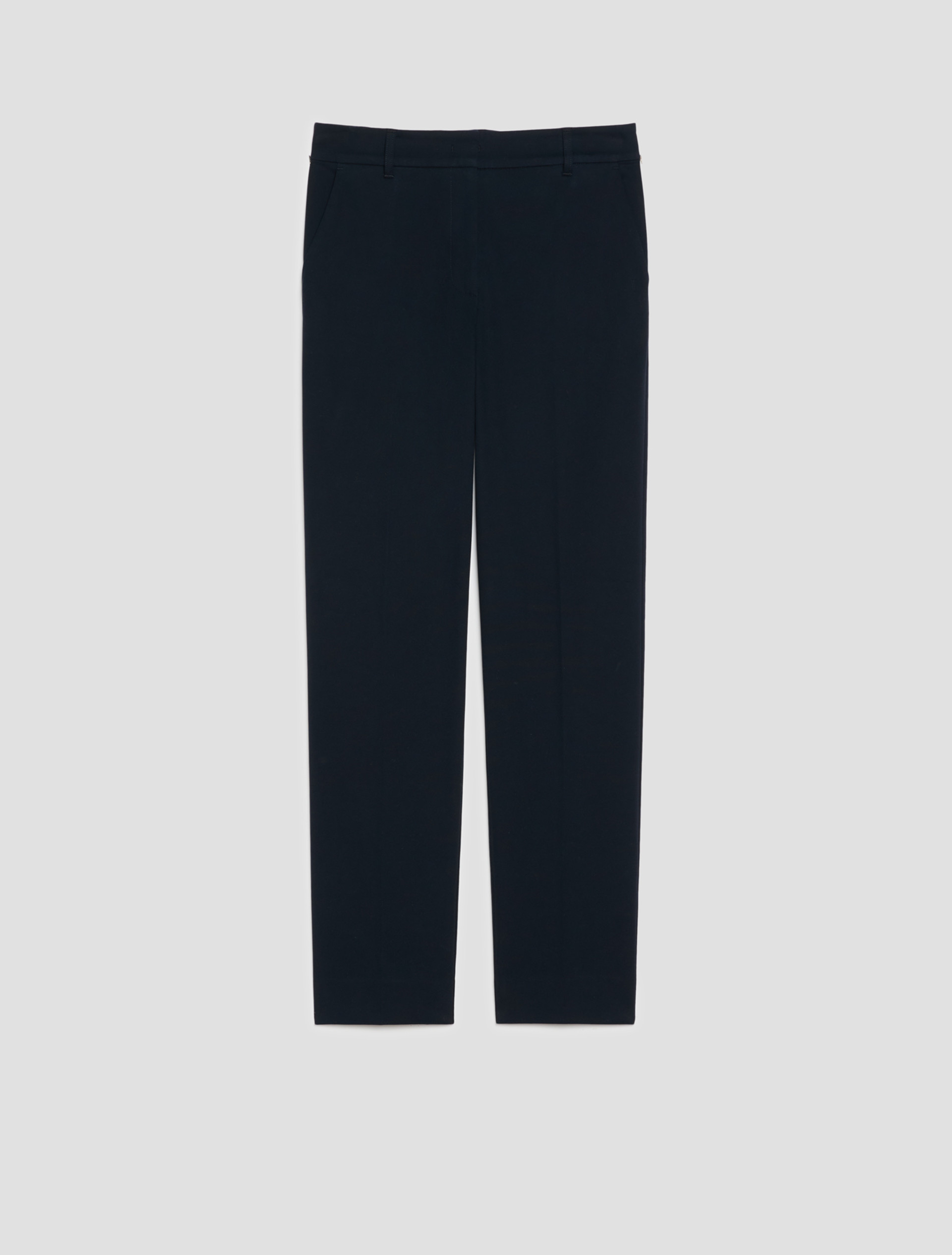 Slim-cut trousers - NAVY - pennyblack