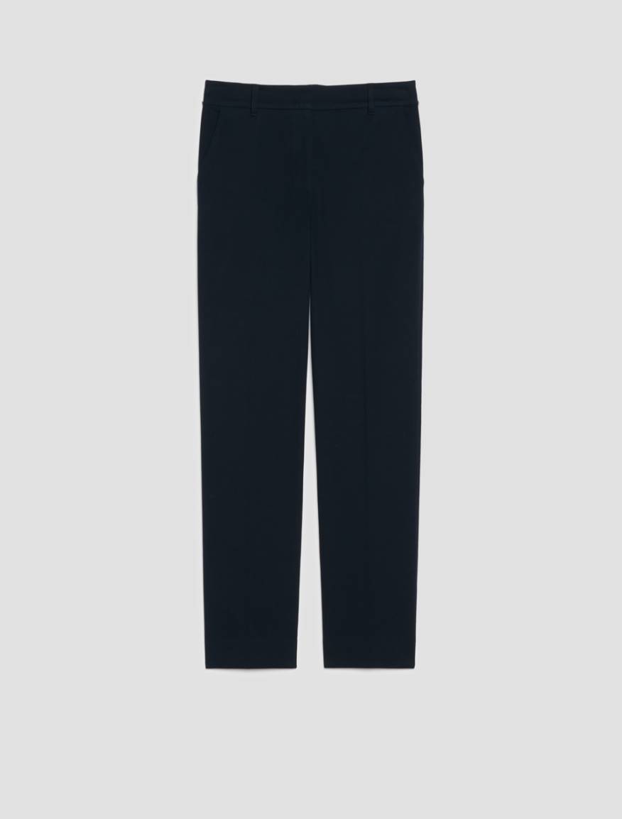 Slim-cut trousers - NAVY - Pennyblack - 2