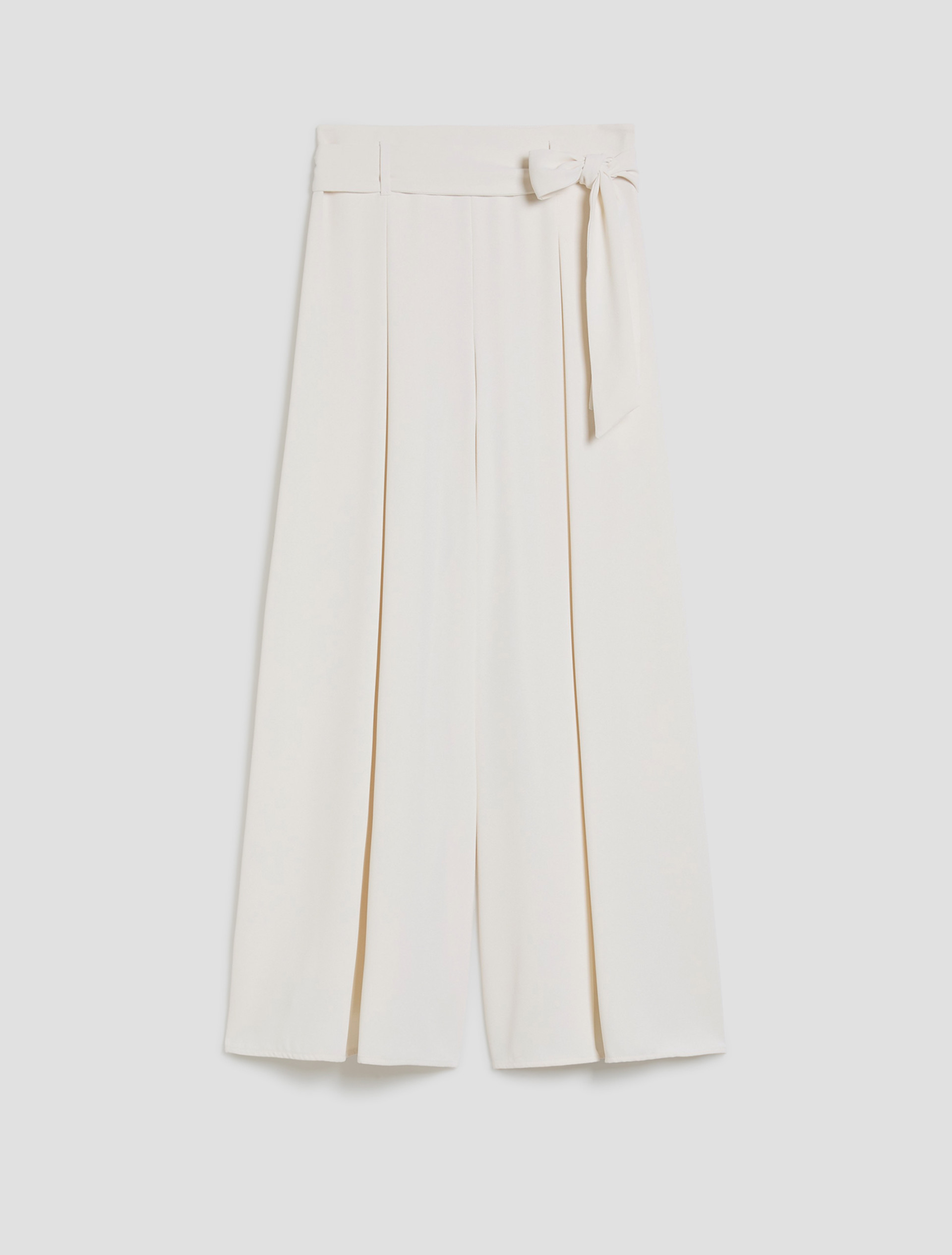 Culottes in sablé fabric - IVORY - pennyblack
