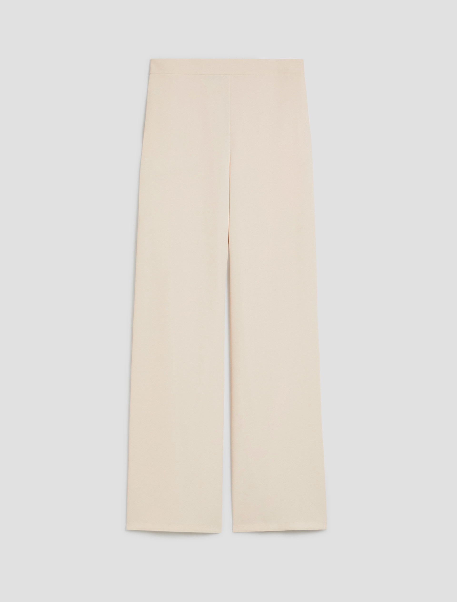 Sablé fabric wide-leg trousers - IVORY - pennyblack