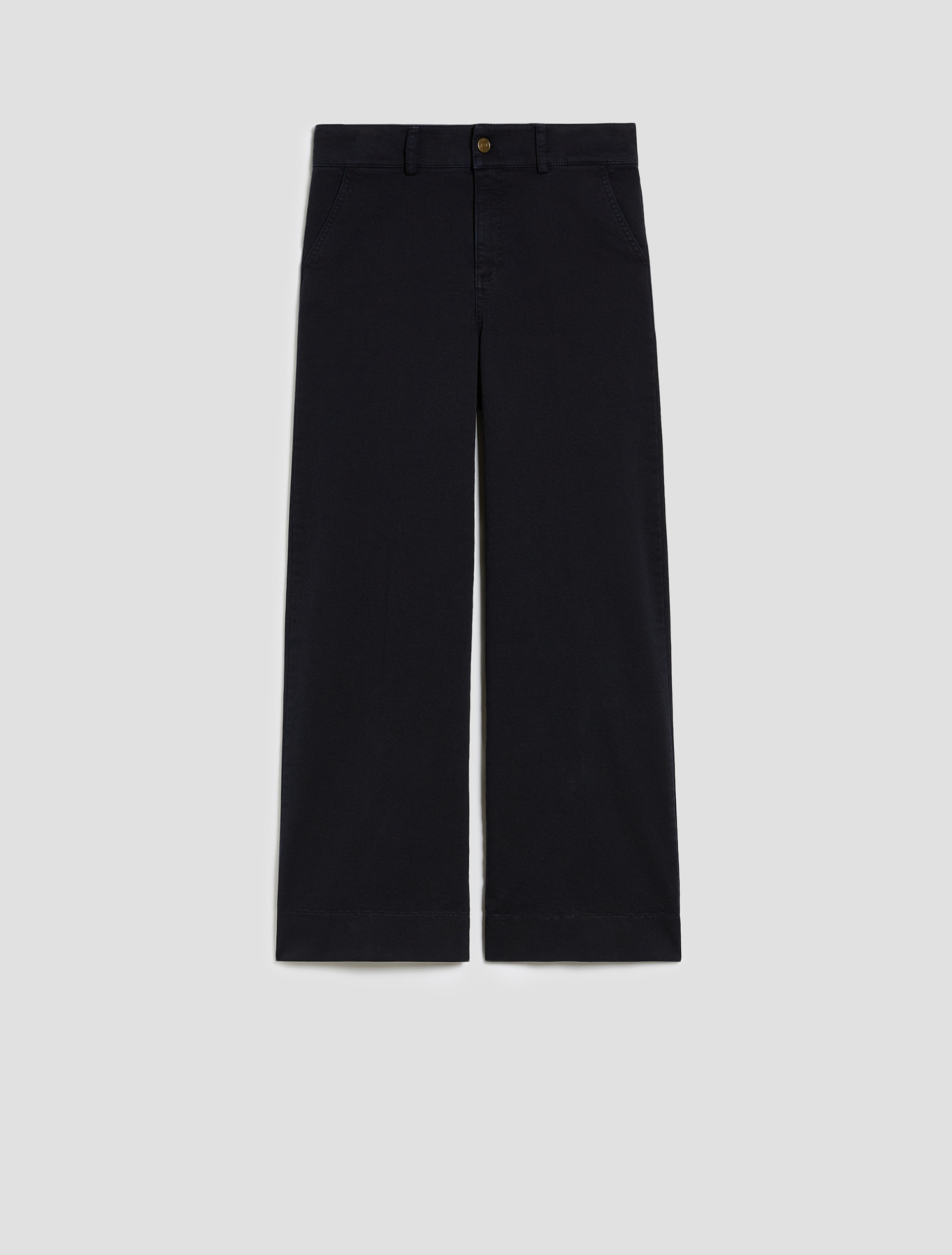 Wide-fit cotton bull denim jeans - NAVY - pennyblack