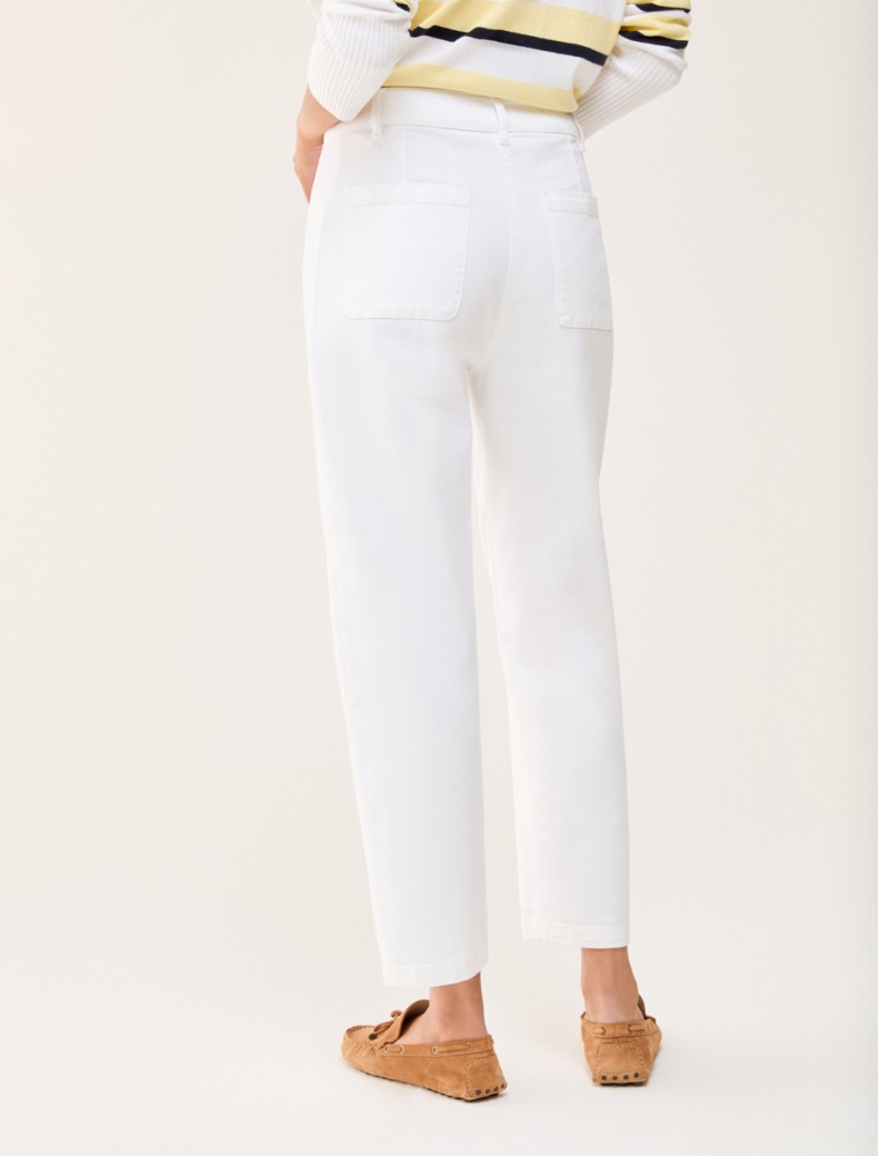 Cotton bull denim jeans - IVORY - pennyblack