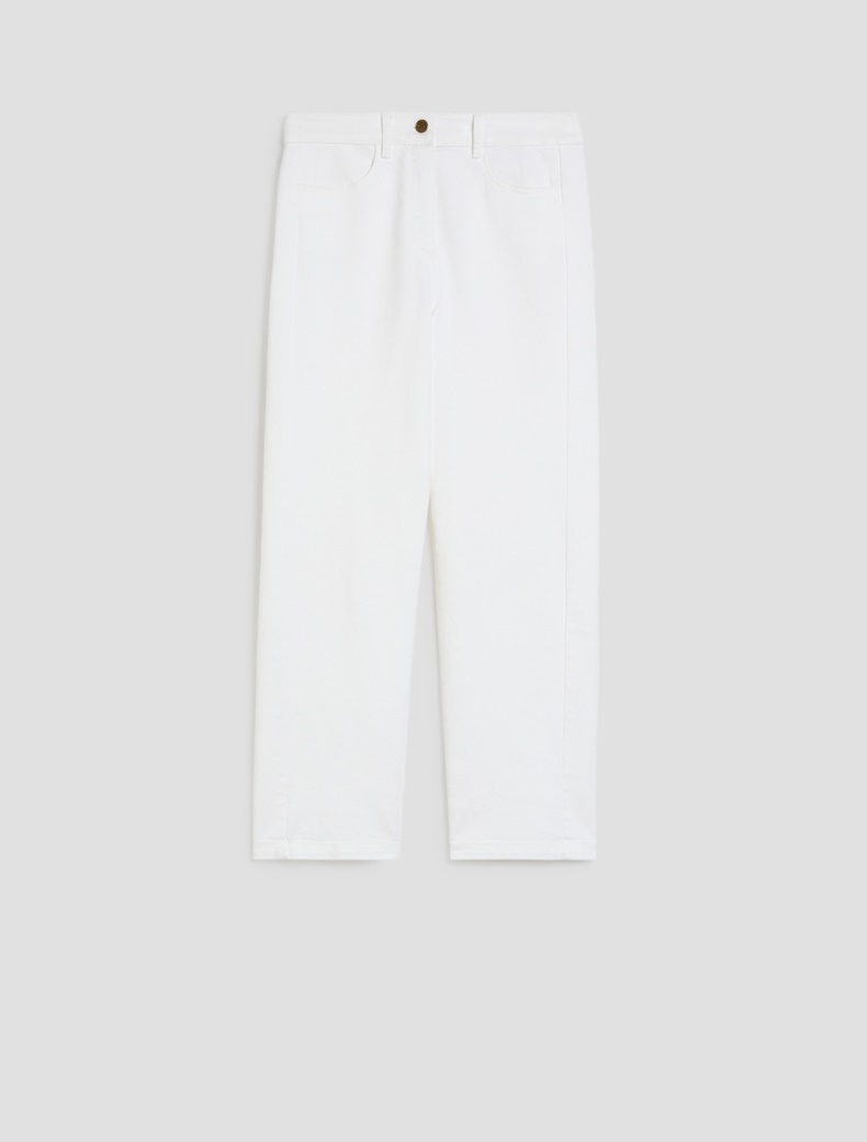 Cotton bull denim jeans - IVORY - pennyblack