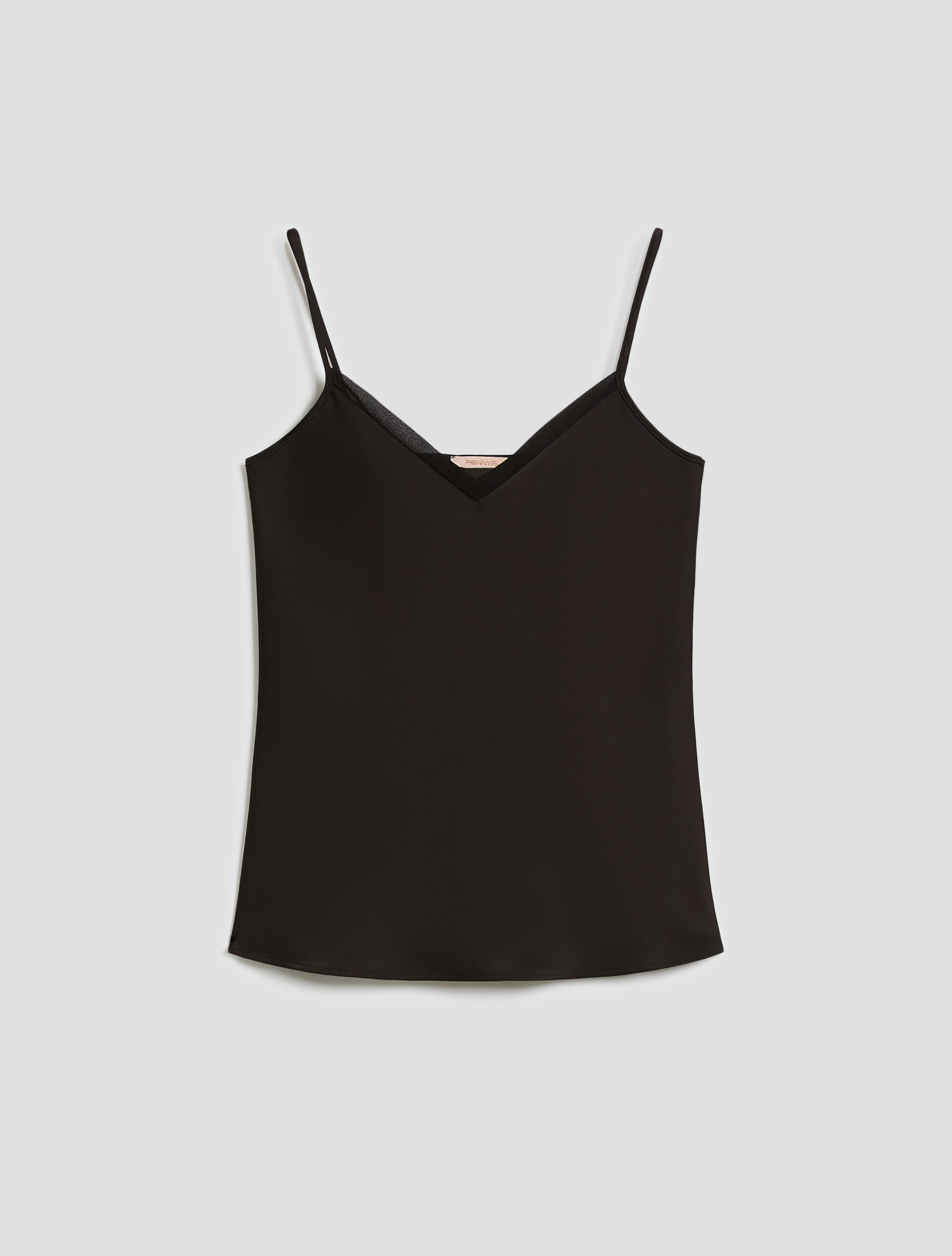 Double satin top - BLACK - pennyblack