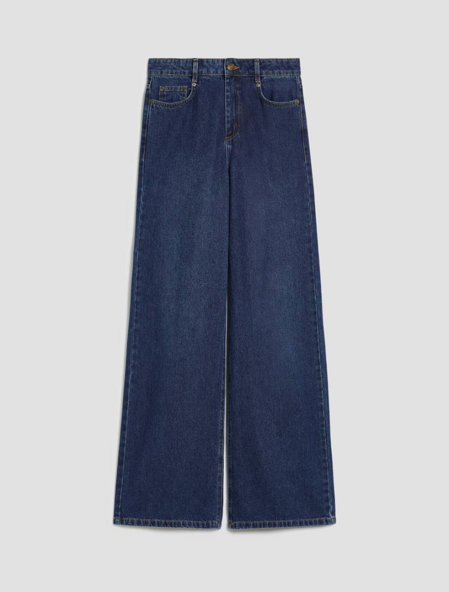 Wide-leg jeans - MIDNIGHTBLUE - Pennyblack - 2