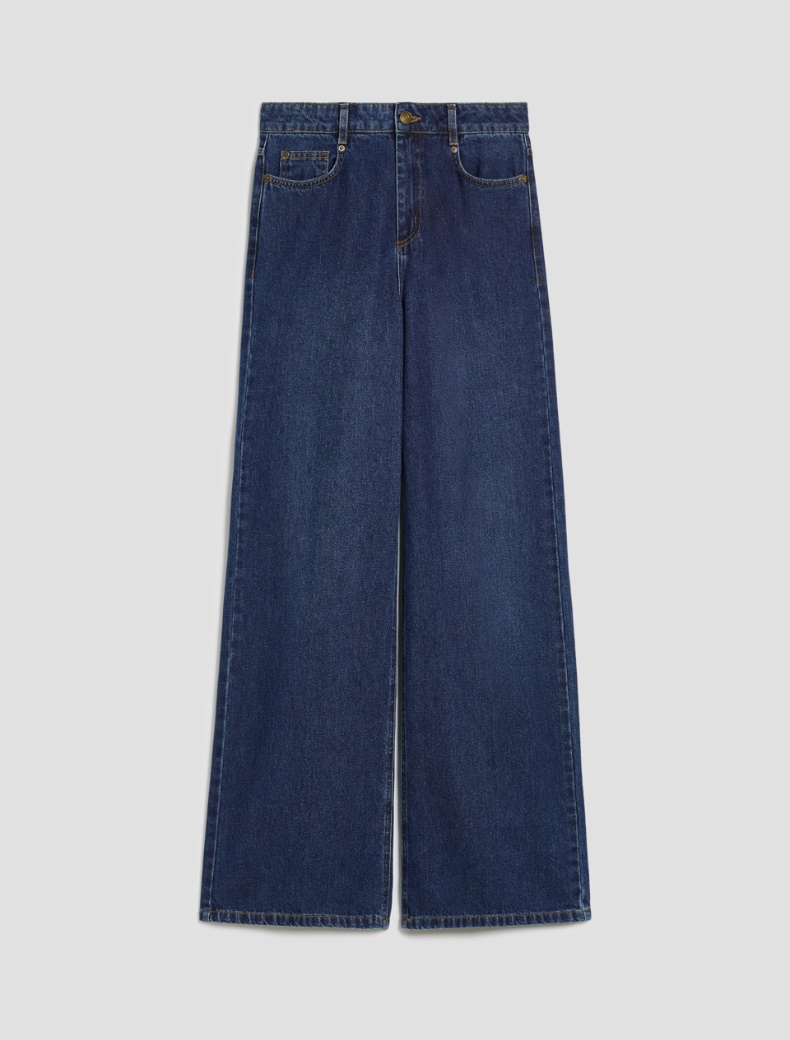 Wide-leg jeans - MIDNIGHTBLUE - pennyblack