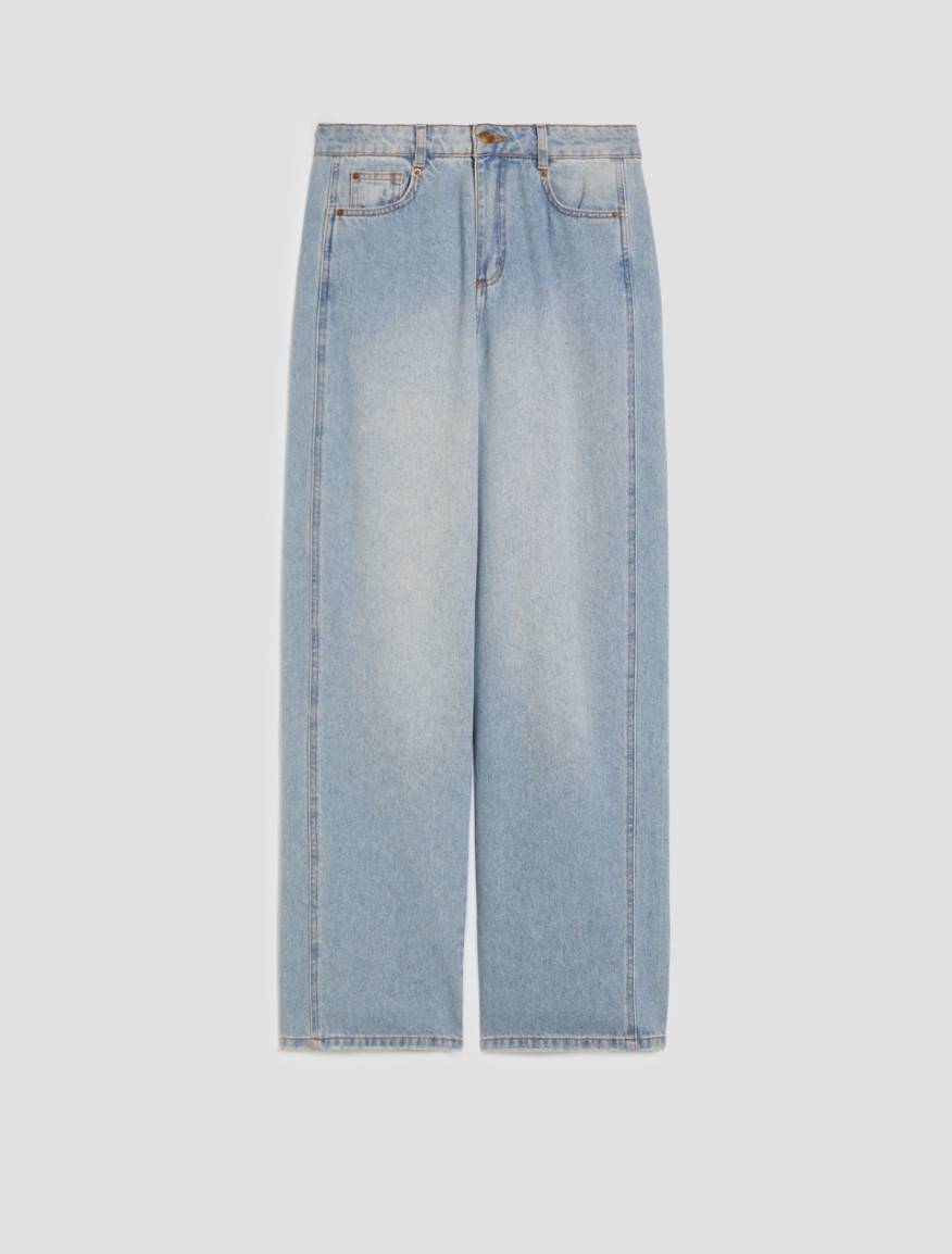 Balloon-cut jeans - BLUE JEANS - Pennyblack - 2