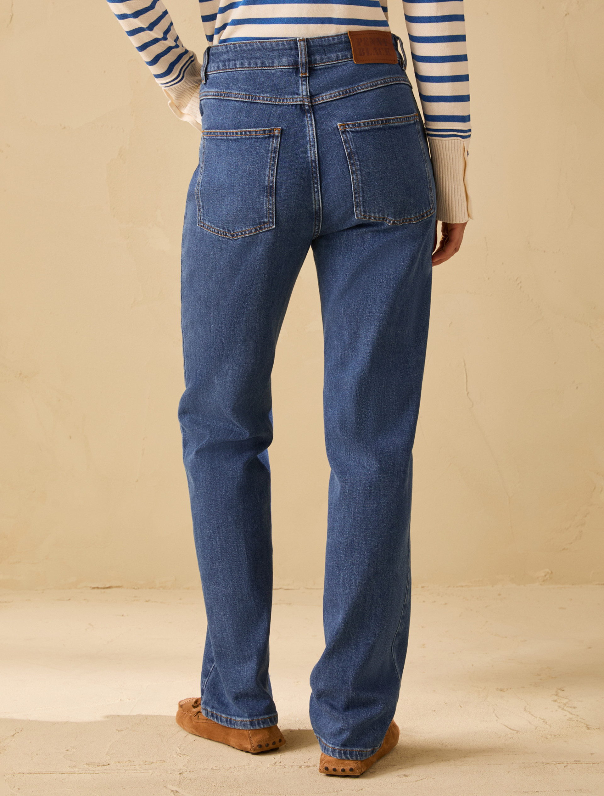 Regular-cut jeans - BLUE JEANS - pennyblack
