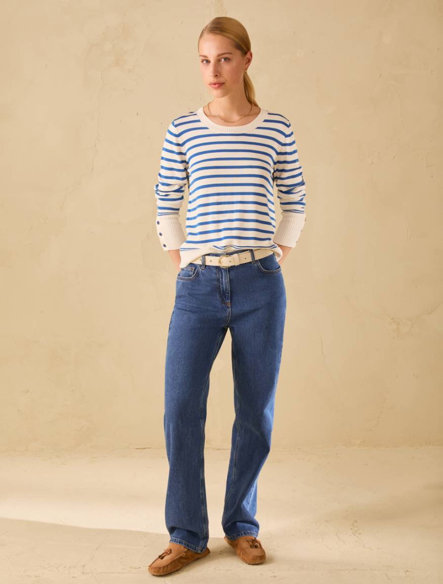 Regular-cut jeans - BLUE JEANS - Pennyblack